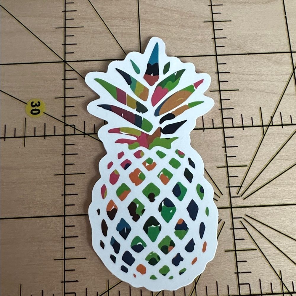 💜13/$13 +Bundle Sticker Sale| Pineapple Fruit Waterproof Sticker